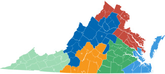 VEC Division Map