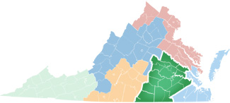 VEC Division Map