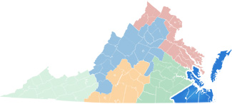 VEC Division Map