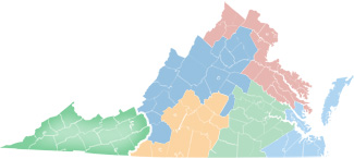 VEC Division Map