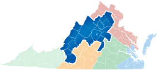 VEC Division Map