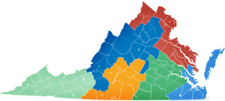 VEC Division Map